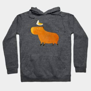 Hapybara Capybara Hoodie